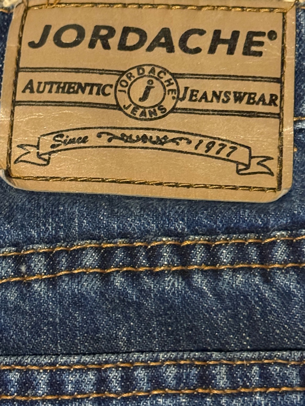 Jordache Dark Blue Straight-Leg Jeans Heritage Denim